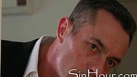 Sudsy tease turns wild towel drop!