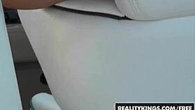 Two Hot Teens on a Boat: One Watches, Other Gets Ass Fucked