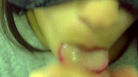 Japanese Hot Amateur Blowjob Close Up