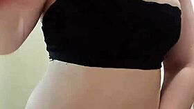 Nicole Teases Her Fat Ass In Bathroom