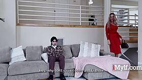 Milf past leads to blackmailing for hardcore tits boobs big tits scene