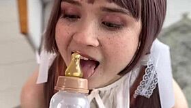 Delicious Reward for the Cute Nerd in College Costume