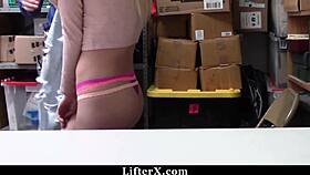 shoplifter teen scared of police