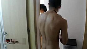 Latina brunette gets passionate hard sex in the shower, complete homemade story.