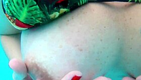 Watch my wife play with two guys at the public hotel pool?