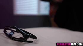 Young couple has sex on new years eve