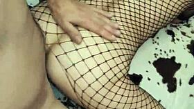 Very Beautiful Skinny Wife Gets Anal Fucked In Stockings