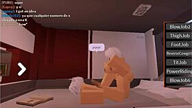 este chico me follo duro hasta llenarme roblox sexo