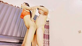 sistya - hot girls enjoy intimate moments while playing video