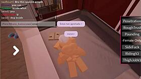 este chico me follo duro hasta llenarme roblox sexo