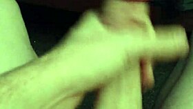 relaxing solo handjob session ending with cum