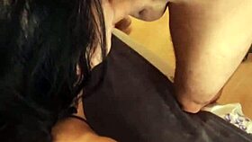 Skinny milf wife films homemade sex in stockings