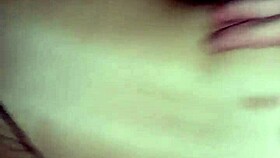 young girlfriend moans loudly on my big dick