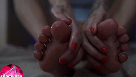 Wow, This Sexy Girl's Feet Are So Close Up and Fetish-Worthy