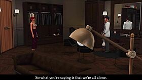 Shemale anal creampies groom before wedding in Sims 4