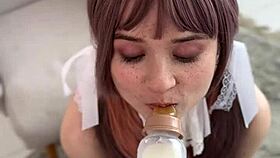 Delicious Reward for the Cute Nerd in College Costume