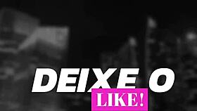 Nerd girl with glasses rides passionately