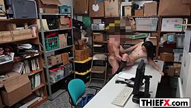 Nailing hot teen stealer