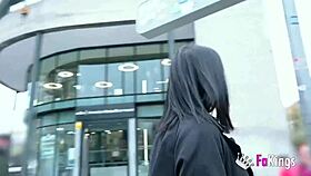 Exploring Madrid with Nelia Estrada's huge tits 😍