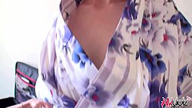 Saki Aoyama Blows Hard Cock With Big Tits Uncensored