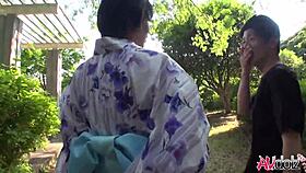 Saki Aoyama Blows Hard Cock With Big Tits Uncensored