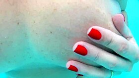 Watch my wife play with two guys at the public hotel pool?