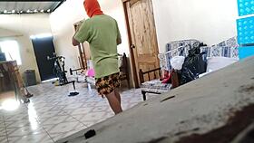 was resting on the sofa when he arrives to fuck me like a whore?