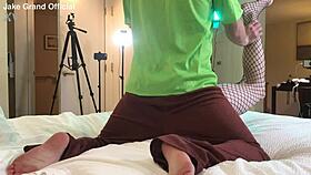 shaggy fucking the ts college student in this comic parody