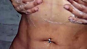 mature in the shower part 1