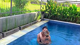 i love eating her while in the pool