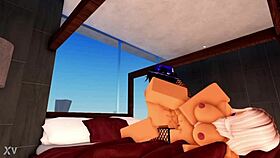 blonde roblox model sophie returns and has fun with headless manager