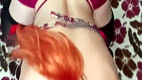 I meet my neighbor trying on new lingerie, we have fun