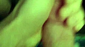 relaxing solo handjob session ending with cum