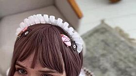 Delicious Reward for the Cute Nerd in College Costume