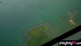 Busty Australian Beauty Lisa Seiffert Poses Outdoors