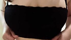 Nicole Teases Her Fat Ass In Bathroom