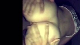 She feels rough fucking and creampie after eating donuts