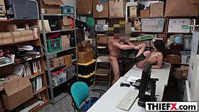 Nailing hot teen stealer