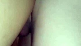 Blonde Bianca Fucks Two Guys For Double Cumshot