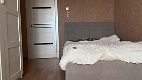 Arab milf consoled her lover with sexy legs in pantyhose