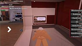 este chico me follo duro hasta llenarme roblox sexo