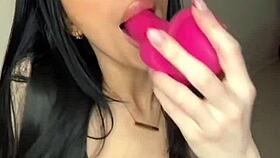 horny american student girlfriend fucks wildly