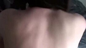 Skinny White Whore Rough Sex with Horny Client