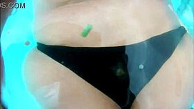 Watch my wife play with two guys at the public hotel pool?