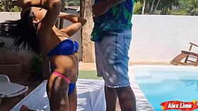 the slut gave me her ass as payment