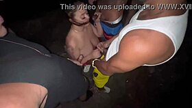 i flashed my big ass outdoors with monster cock