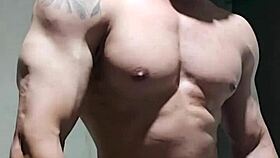 Strong Muscular Man Subscribes To Channel