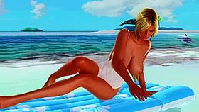 Tanned Nude Beauty In Panties Gets Intensely Fucked