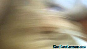 Teen Lesbians Eat Out In Homemade Kitchen Reality