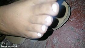 feet fetish with sexy toes